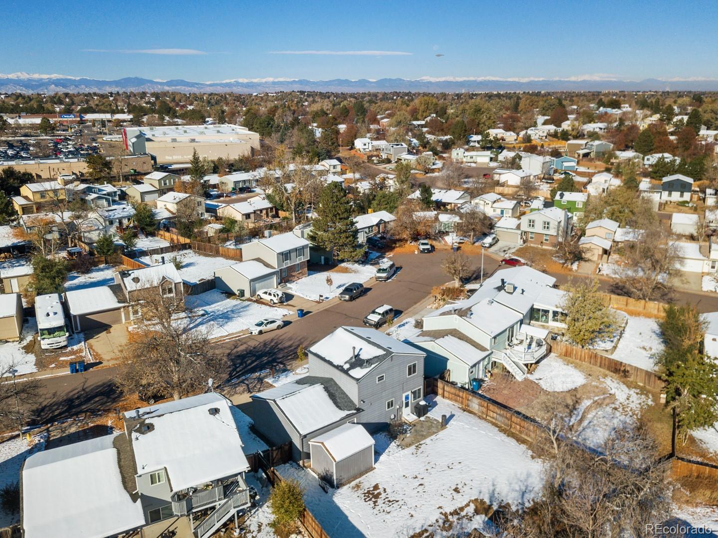 4262 South Quintero Way Aurora, CO 80013 - Photo 34 of 36 an aerial view of a city with ocean view