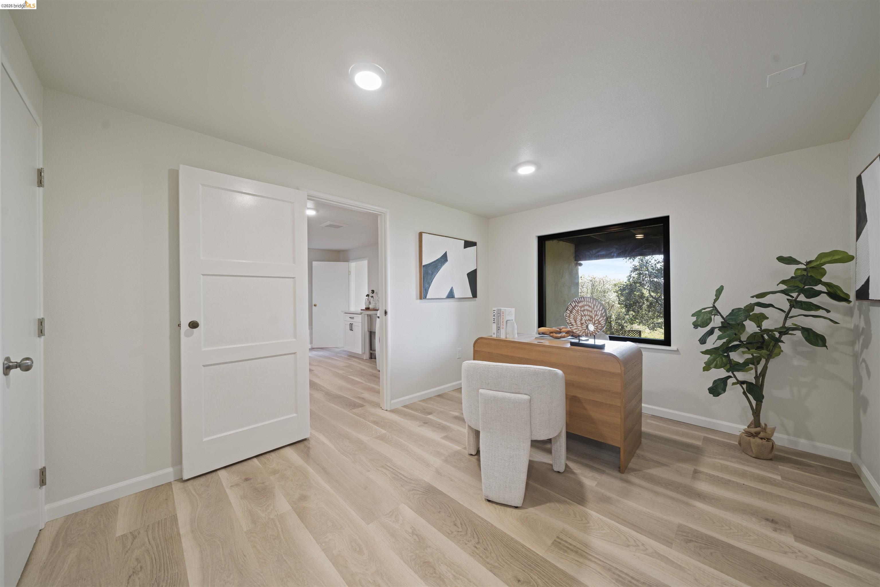 1170 Sterling Avenue Berkeley, CA 94708 - Photo 37 of 52 Office space featuring light wood-style floors