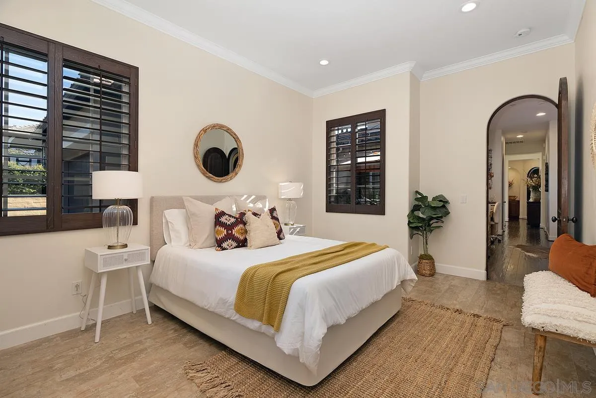 14779 Rio Rancho San Diego, CA 92127 - Photo 25 of 35 a bedroom with bed and a window