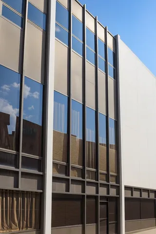 a view of staircase with railing and stairs