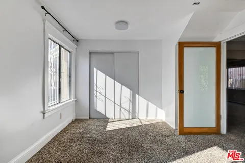 a view of an entryway door