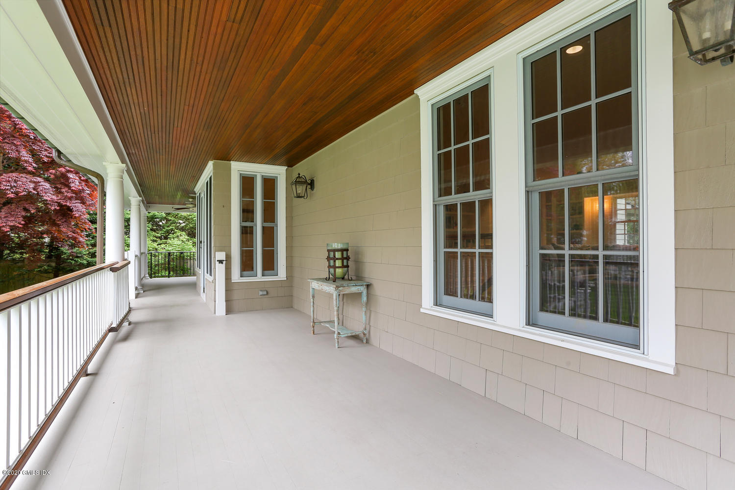 23 Palmer Terrace Riverside, CT 06878 - Photo 36 of 45 a view of an entryway with wooden floor and fence
