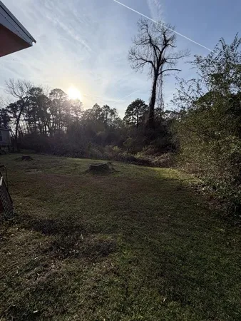 a view of outdoor space and yard