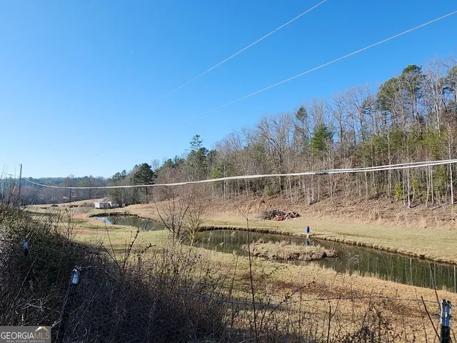 a view of a backyard of a house