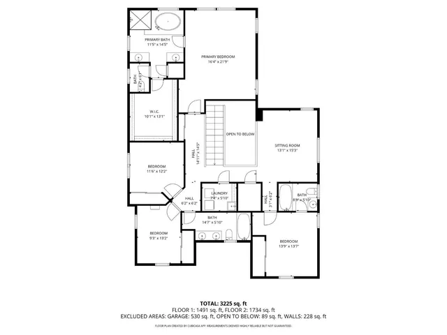 a picture of a wall with a white wall and a painting