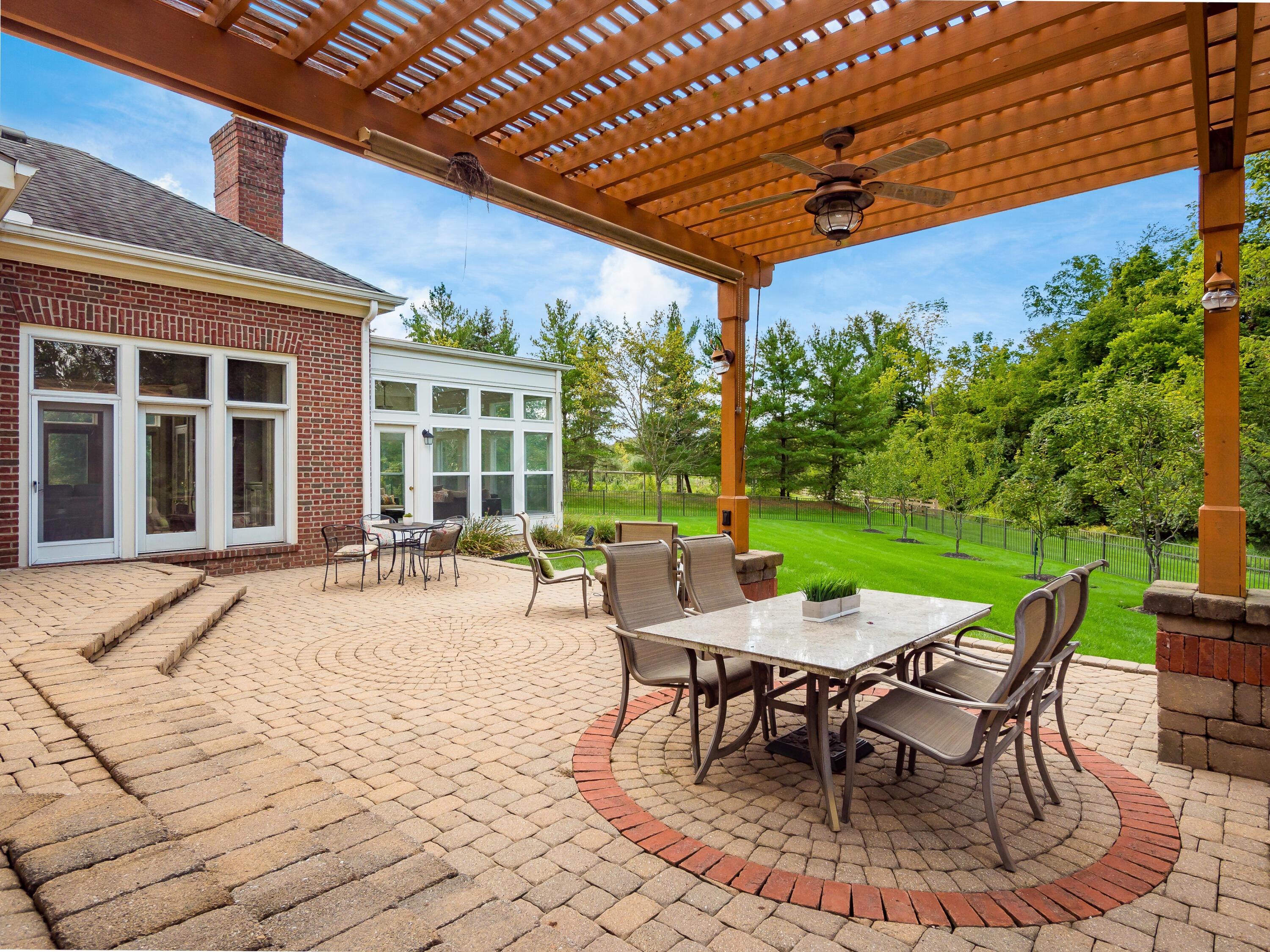 2576 Colts Neck Road Blacklick, OH 43004 - Photo 66 of 71 Pergola w/ lights and fan
