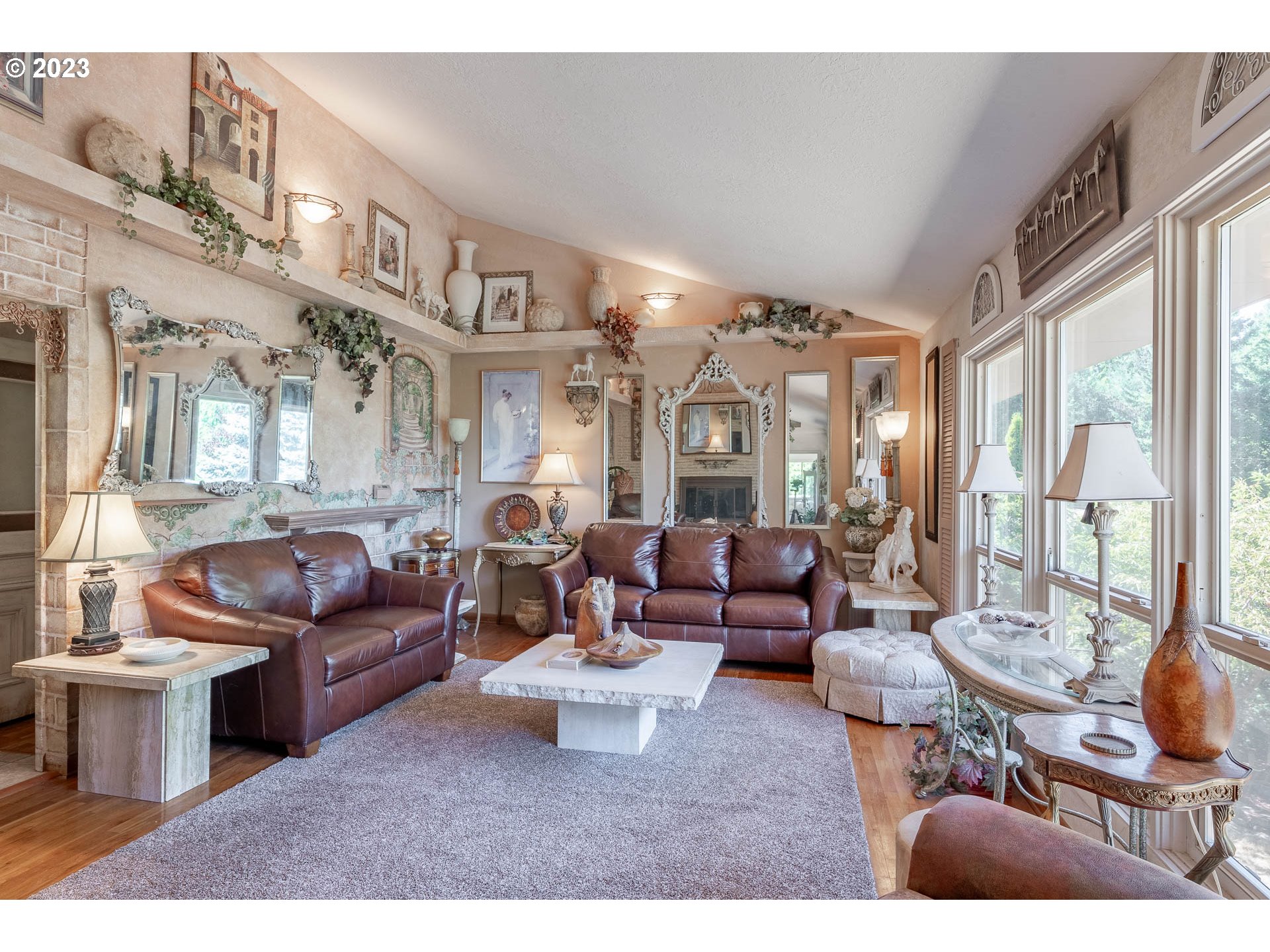 12750 Clow Corner Road Dallas, OR 97338 - Photo 8 of 43 a living room with furniture large window and a table
