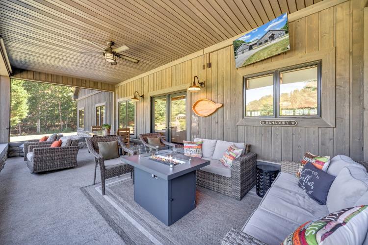 4344 Smith Mountain Road Penhook, VA 24137 - Photo 73 of 100 Screened porch