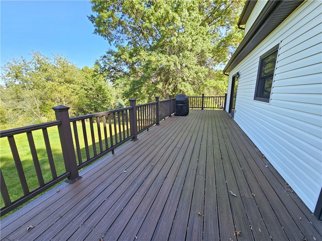 1015 McElree Road Washington, PA 15301 - Photo 12 of 48 a view of deck with wooden floor and fence