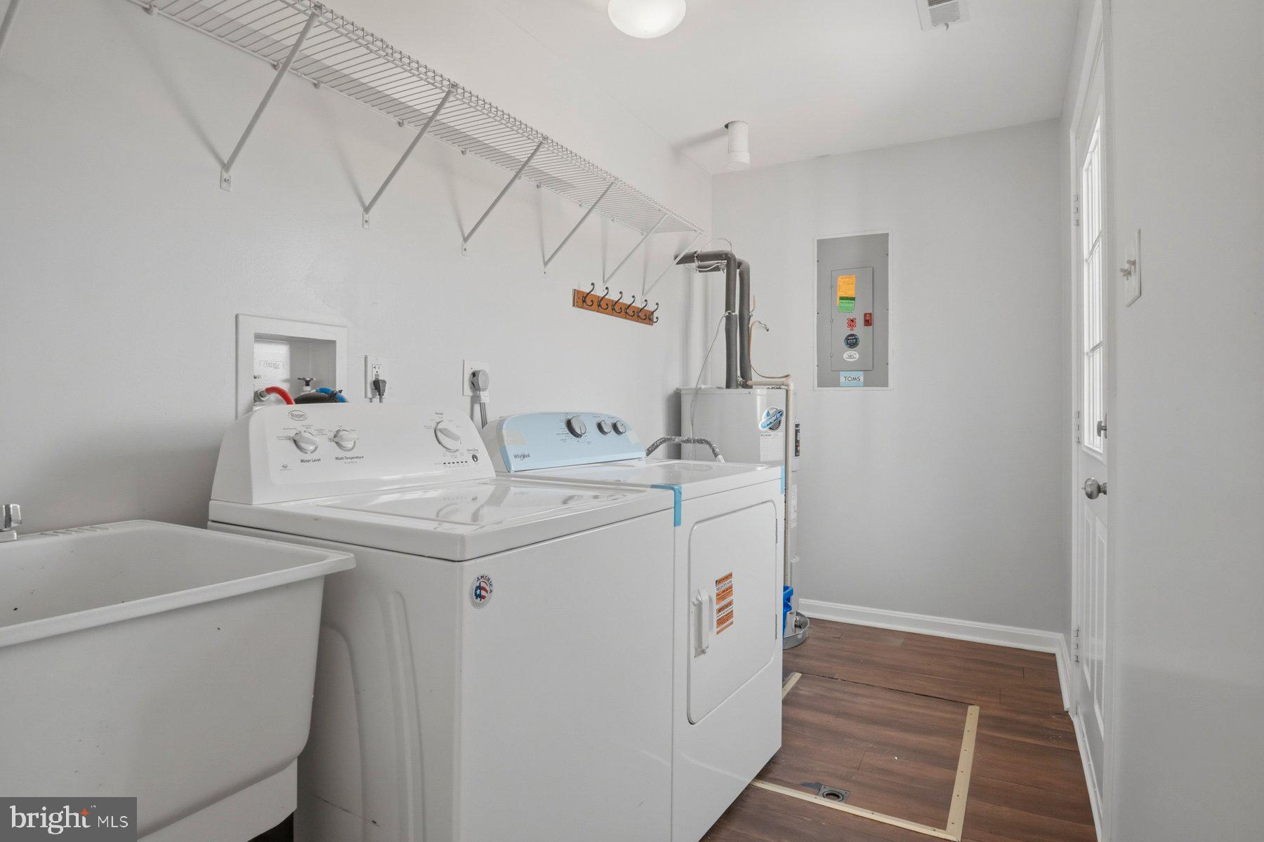 5740 Old Landing Road Elkridge, MD 21075 - Photo 14 of 27 Laundry with exit to back deck
