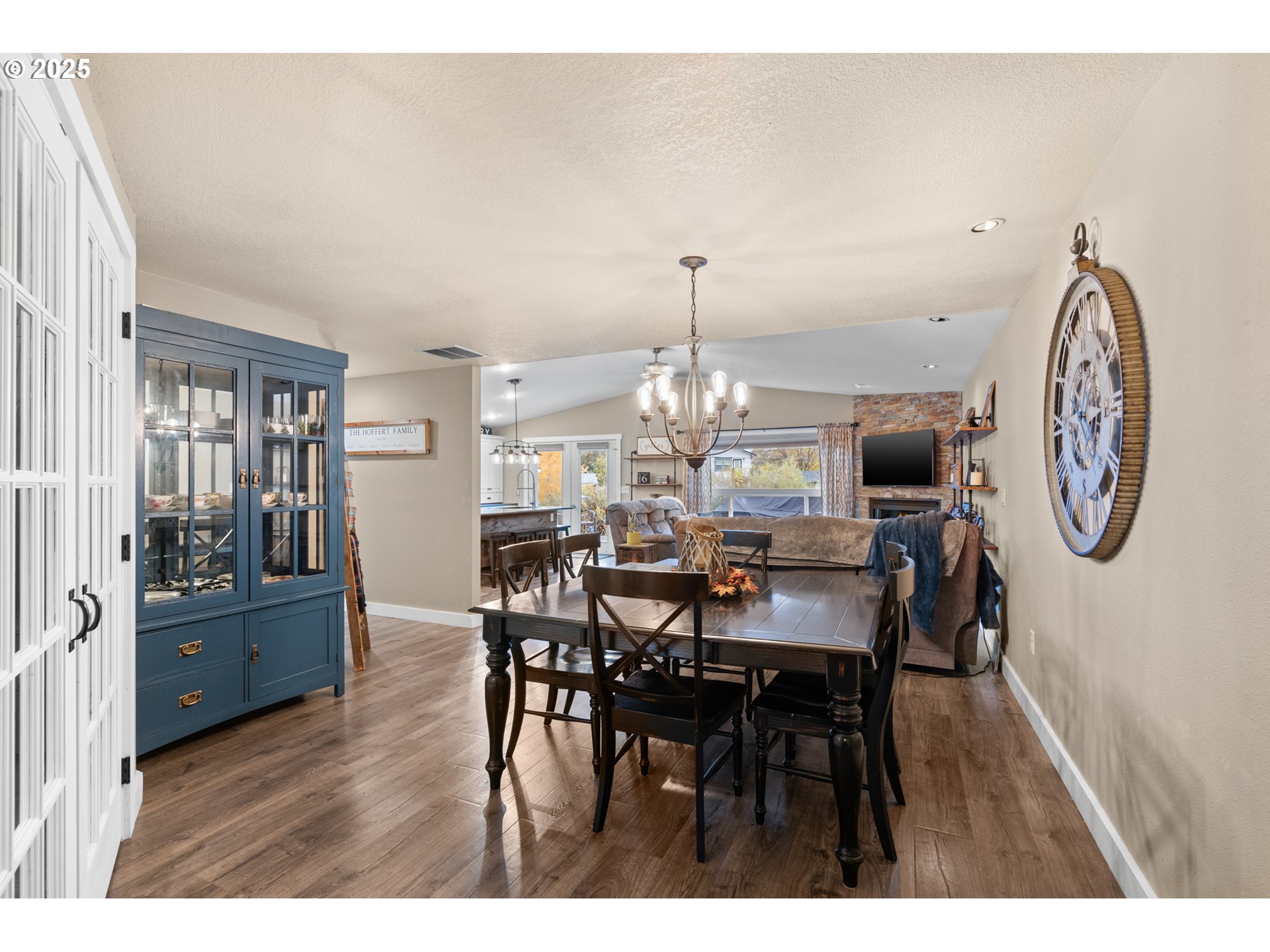1328 Southwest 44th Street Pendleton, OR 97801 - Photo 14 of 43 a view of a dining room with furniture and chandelier