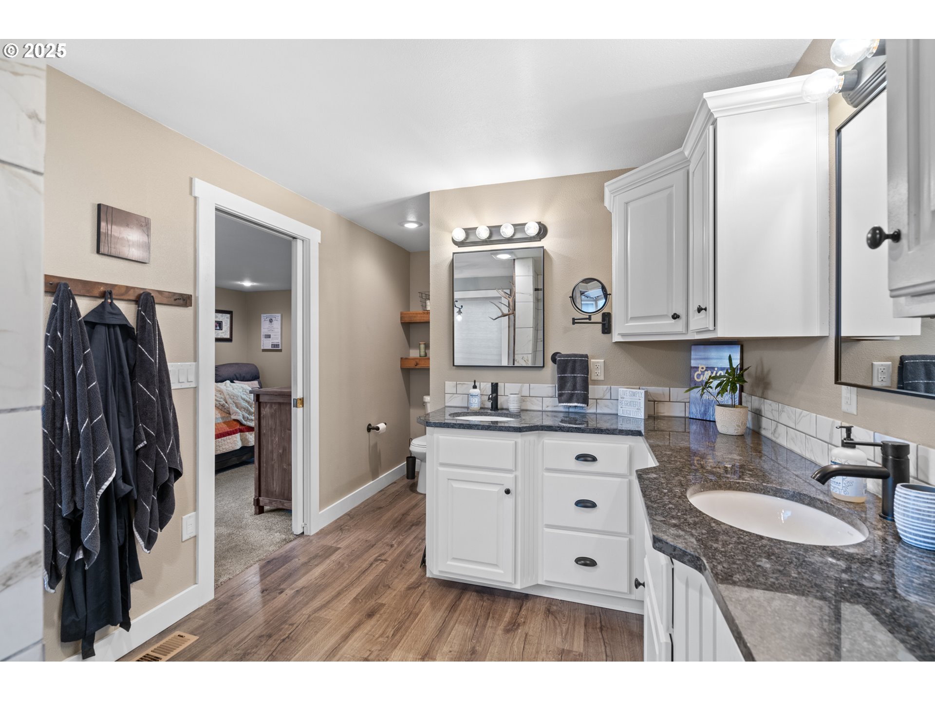 1328 Southwest 44th Street Pendleton, OR 97801 - Photo 25 of 43 a kitchen with stainless steel appliances granite countertop a sink stove and refrigerator