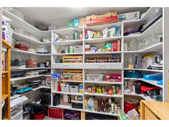 a cabinet with lots of different kinds of stuff