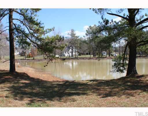 4072 Raney Way Drive Stem, NC 27581 - Photo 3 of 12 Beautiful Communtiy Pond!! (Call or see attachment for a plat pulled from the County's tax records, showing where the property line crosses through the water)