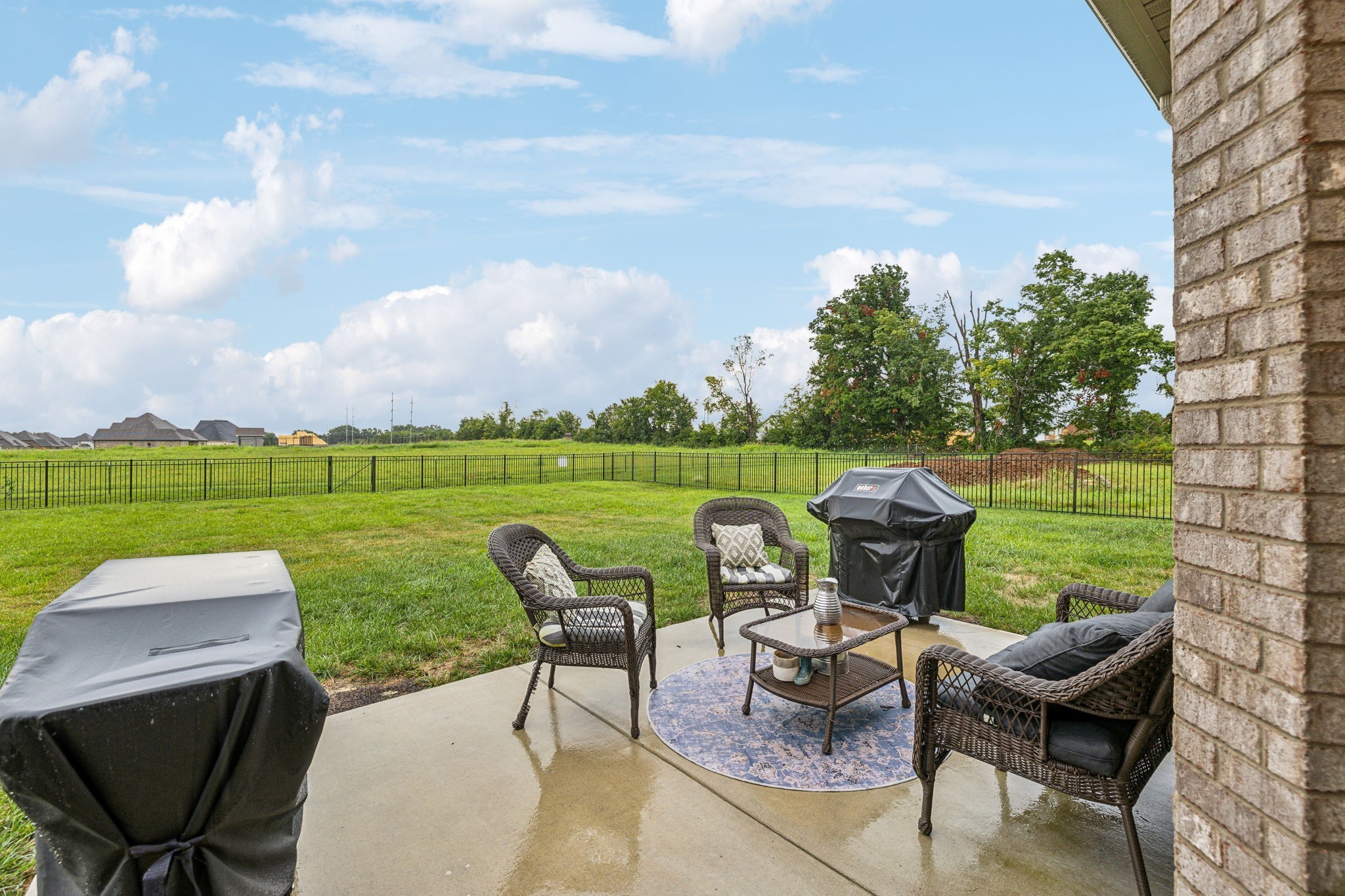 718 Walnut Grove Road Christiana, TN 37037 - Photo 40 of 49 a garden view with a seating space and a lake view