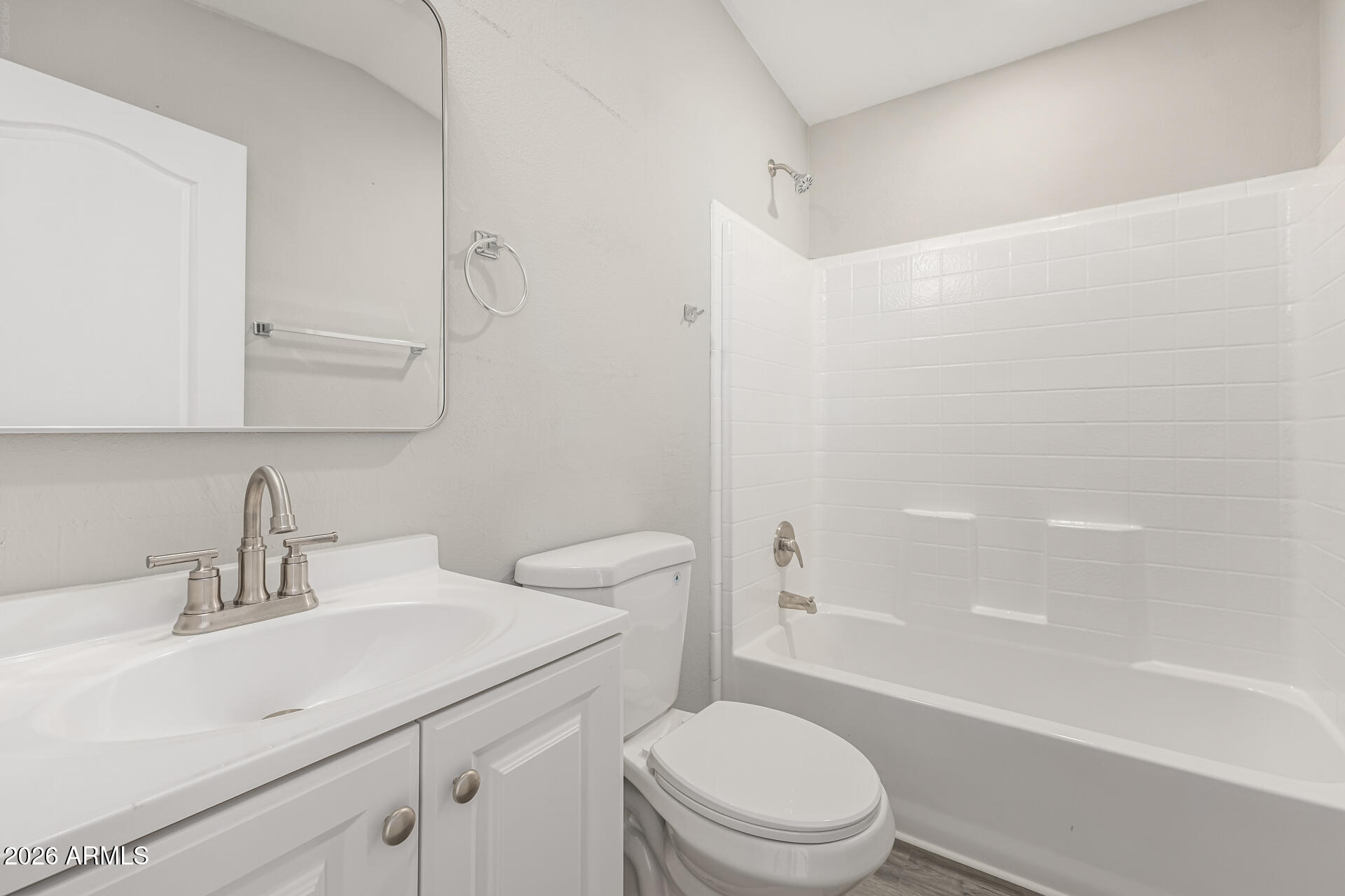 625 West McKellips Road, Unit 330 Mesa, AZ 85201 - Photo 22 of 46 a bathroom with a sink a toilet and shower