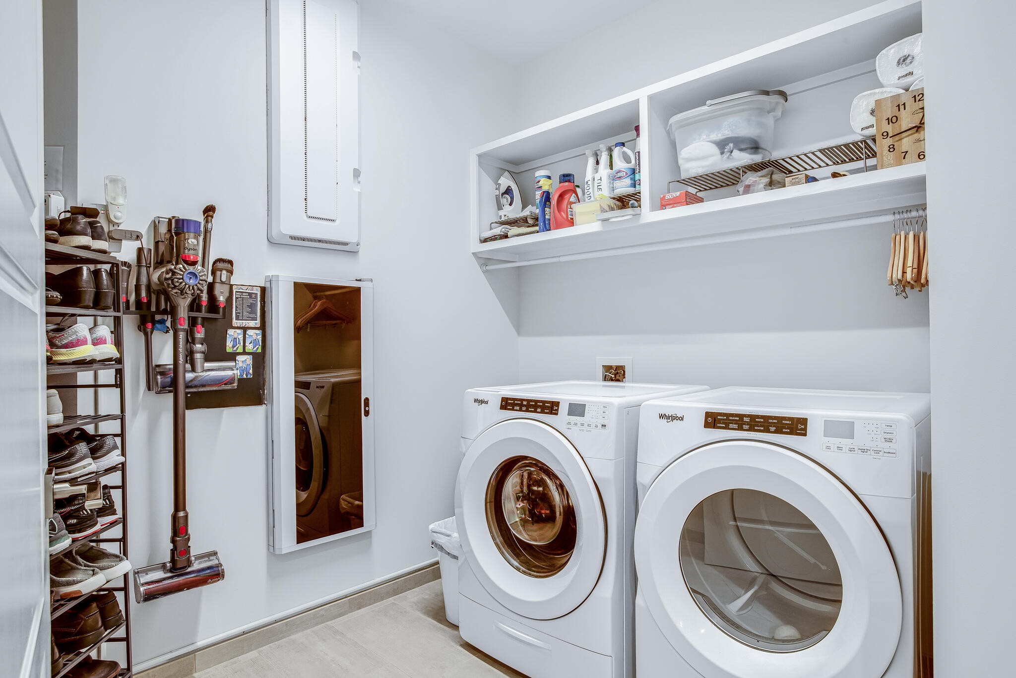 20 Rutledge Street, Unit 407 Nashville, TN 37210 - Photo 27 of 39 a utility room with dryer and washer