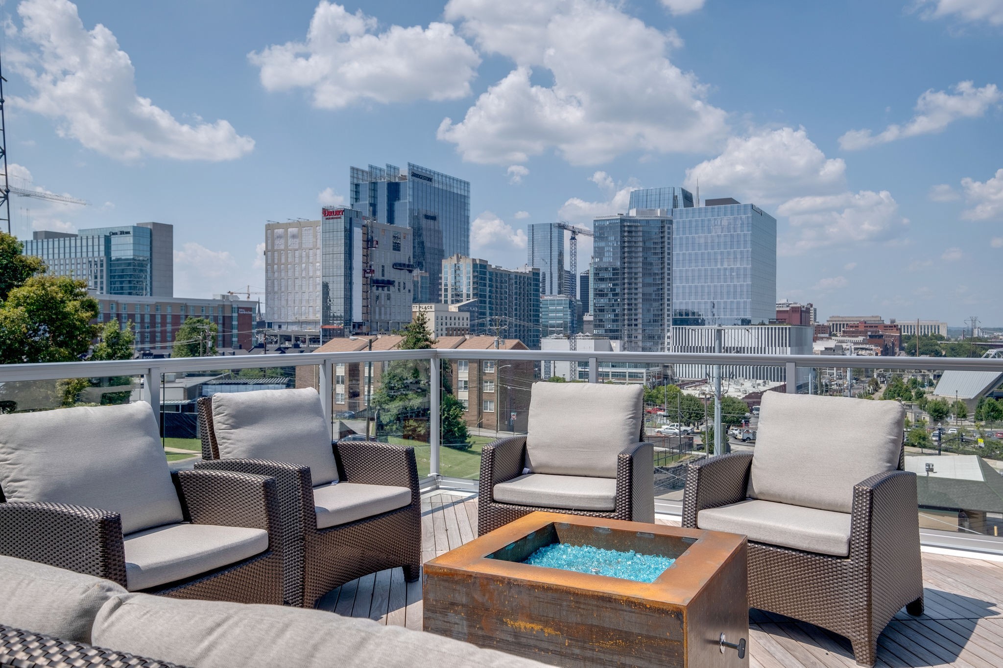 20 Rutledge Street, Unit 407 Nashville, TN 37210 - Photo 28 of 39 a view of a terrace