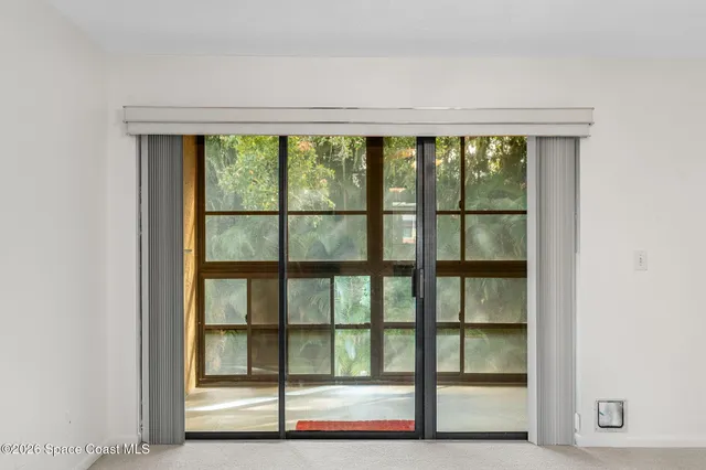 a view of front door