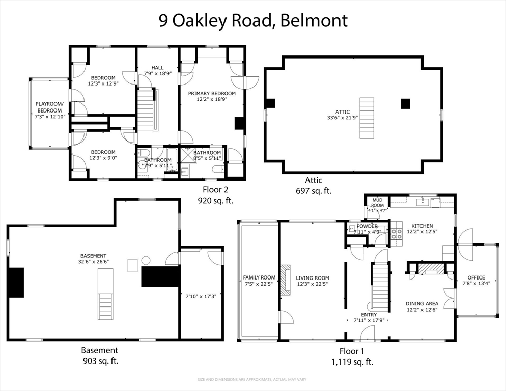 9 Oakley Road Belmont, MA 02478 - Photo 36 of 36 Gallery Image 36