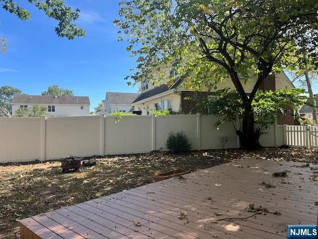 a backyard of a house