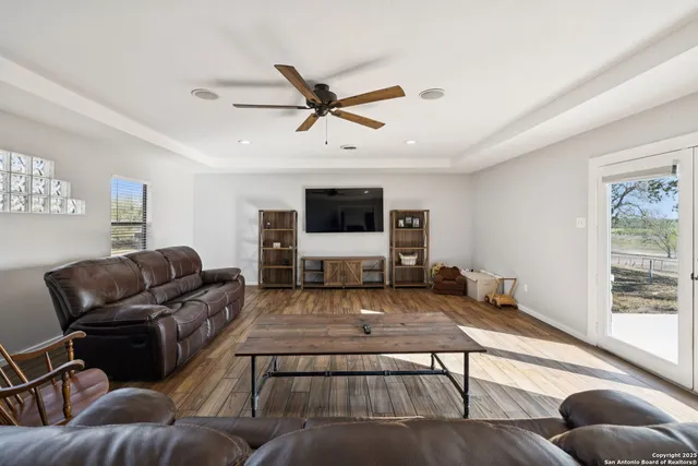 a view of an ocean beach