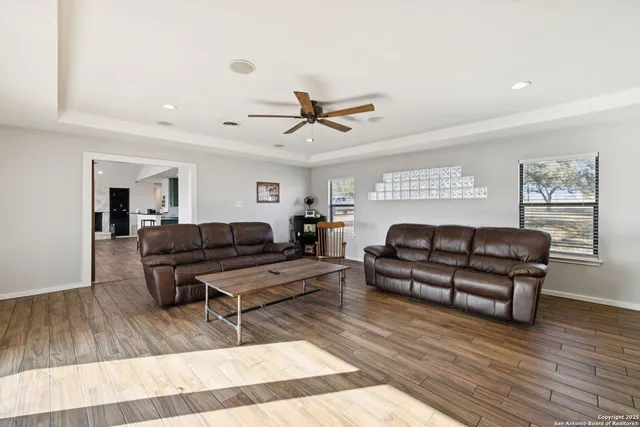 a view of an ocean and beach