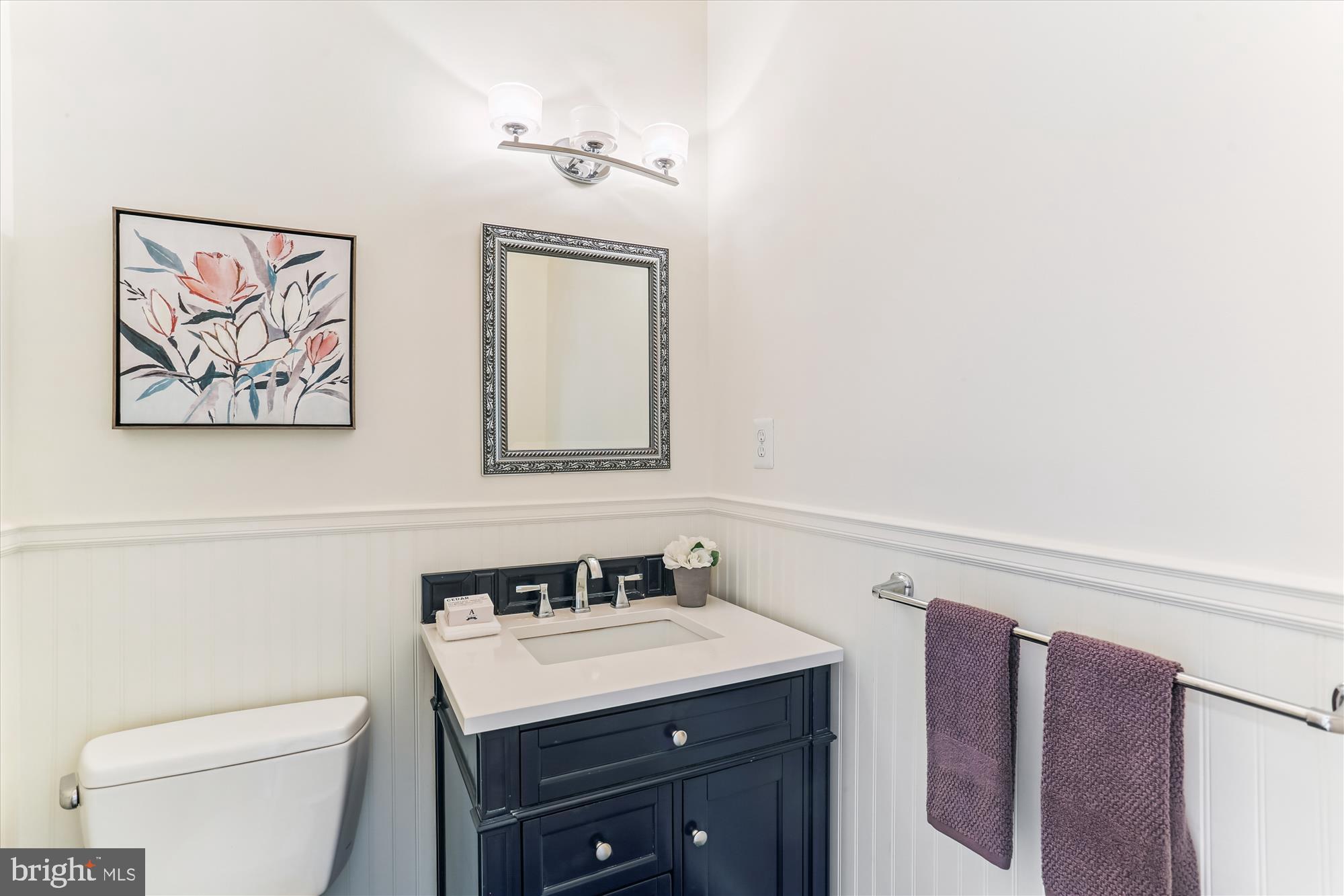 403 Kent Oaks Way Gaithersburg, MD 20878 - Photo 29 of 76 Renovated powder room