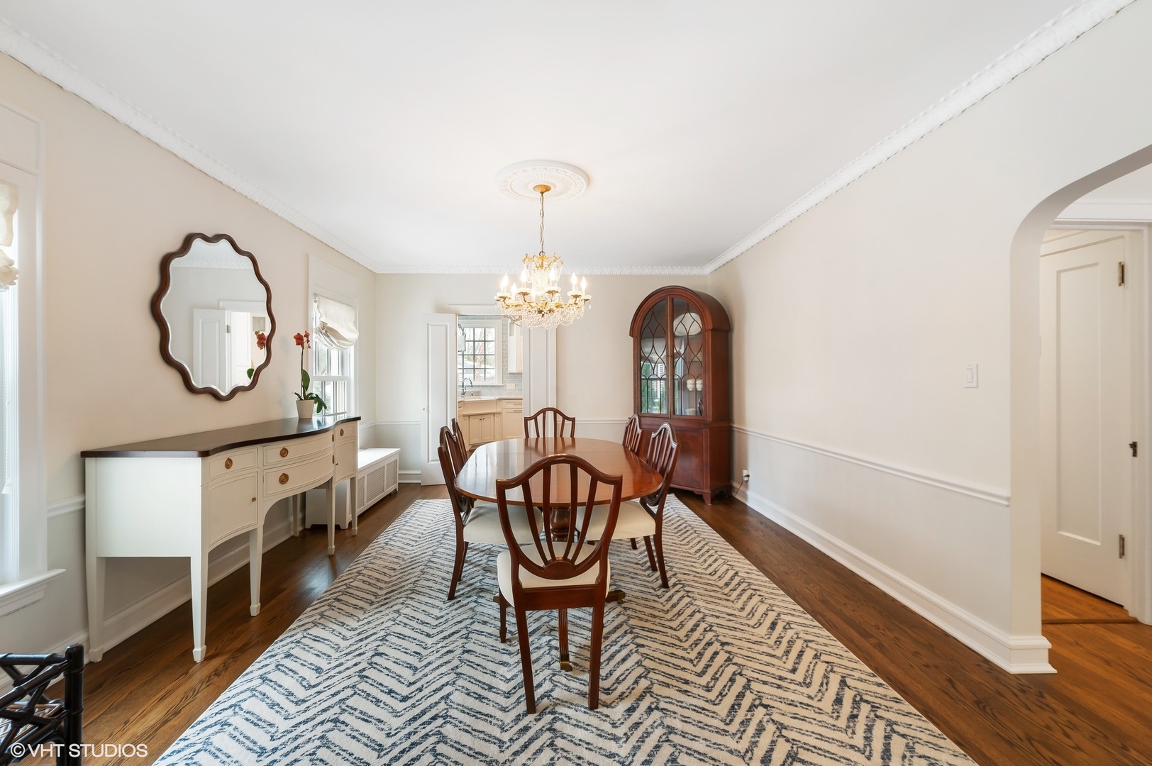 221 Church Road Winnetka, IL 60093 - Photo 13 of 42 a view of a room with furniture and wooden floor