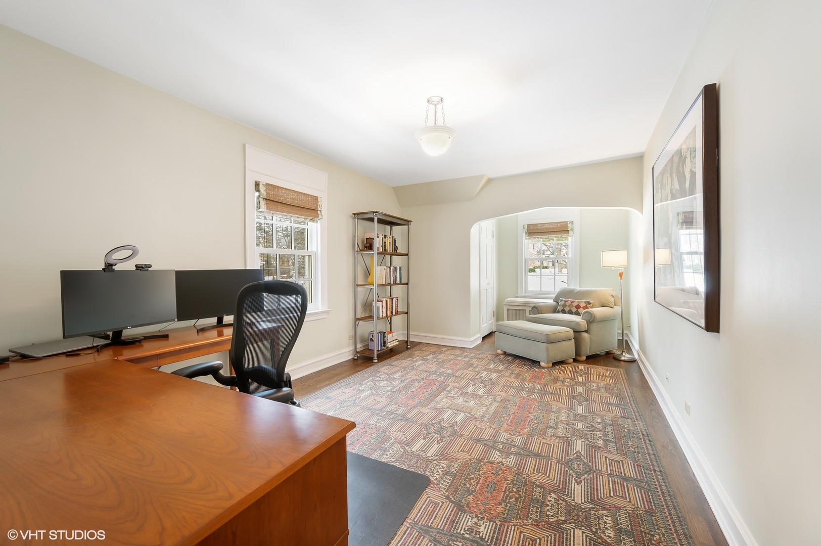 221 Church Road Winnetka, IL 60093 - Photo 30 of 42 a workspace with furniture and window