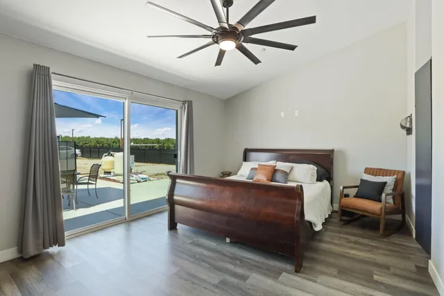 a view of outdoor space with seating area