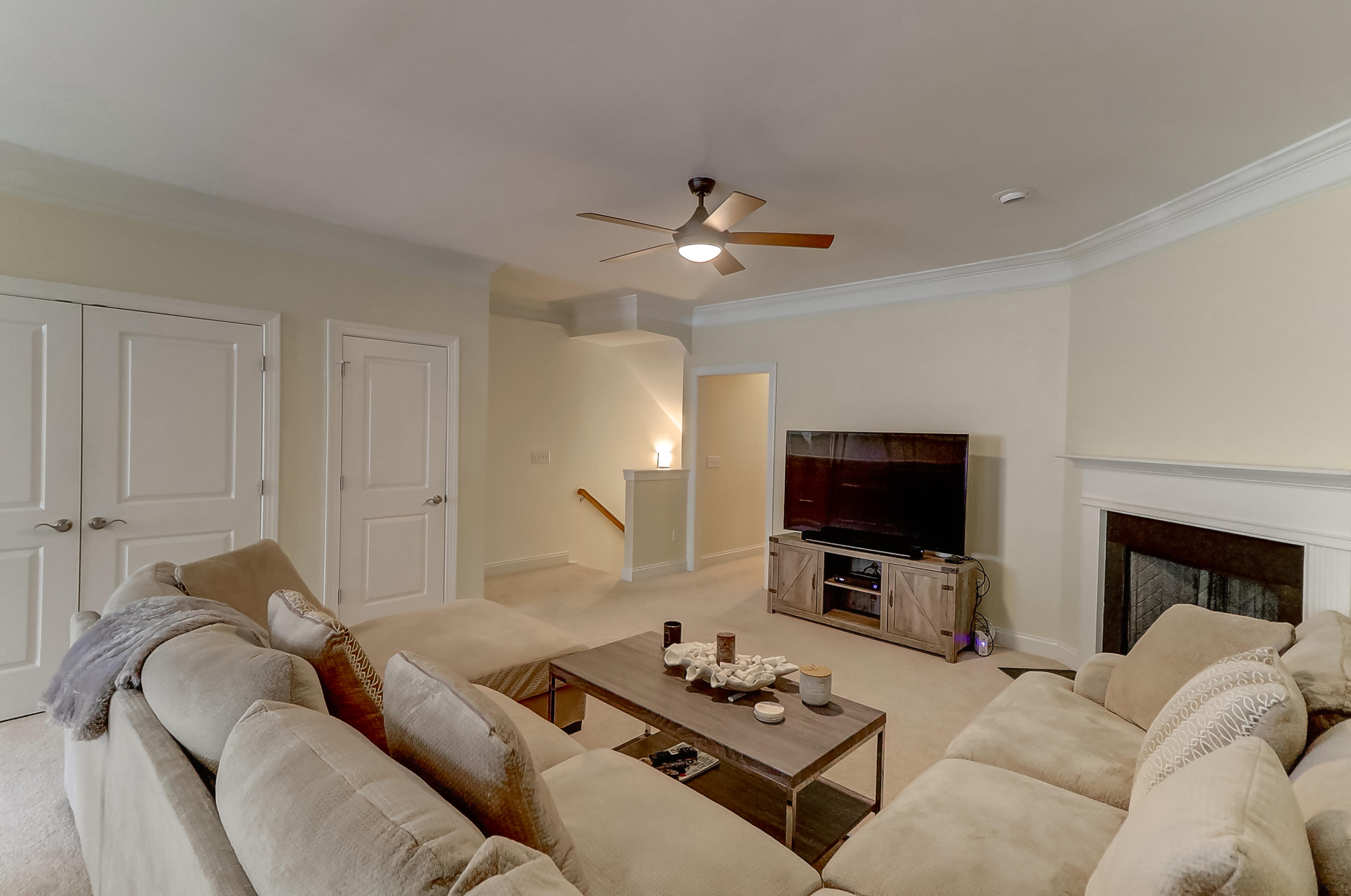 1203 Dingle Road Mount Pleasant, SC 29466 - Photo 8 of 25 Living space with fireplace