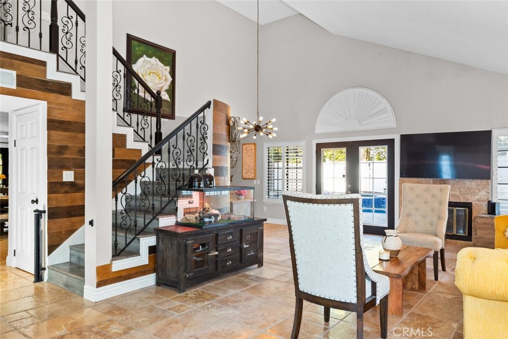 25010 Foxtail Court Stevenson Ranch, CA 91381 - Photo 20 of 64 a view of a livingroom with furniture and staircase