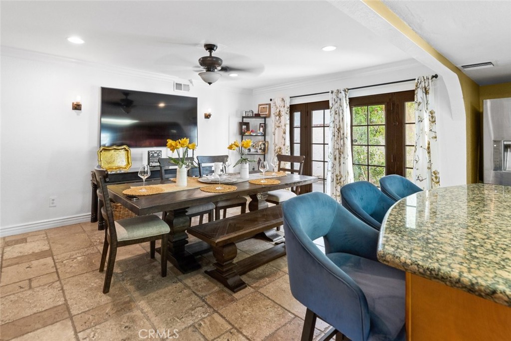 25010 Foxtail Court Stevenson Ranch, CA 91381 - Photo 30 of 64 a living room with furniture and a flat screen tv