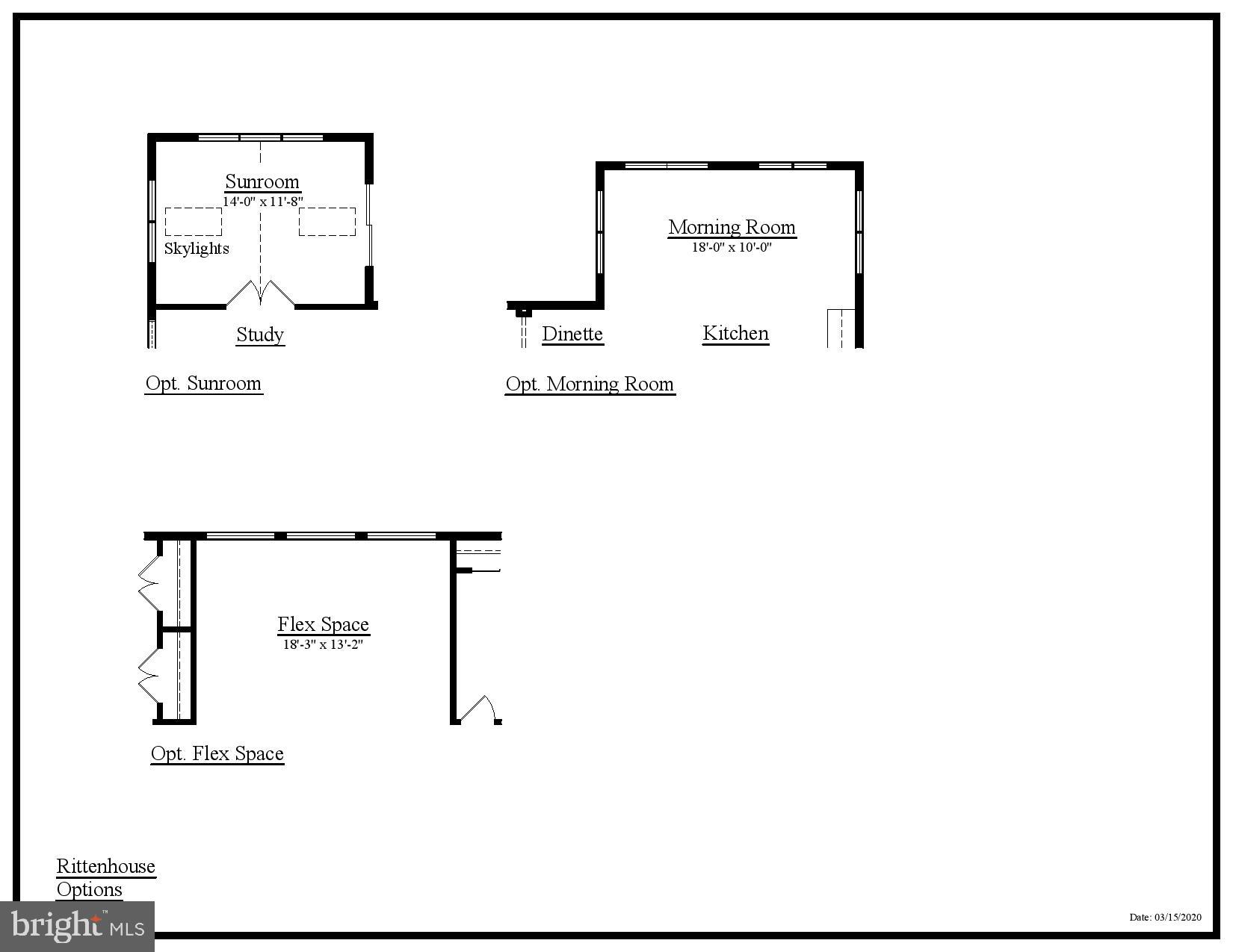 129 Ayshire Drive, Unit RITTENHOUSE Middletown, DE 19709 - Photo 7 of 8 a picture of a bench in a white building