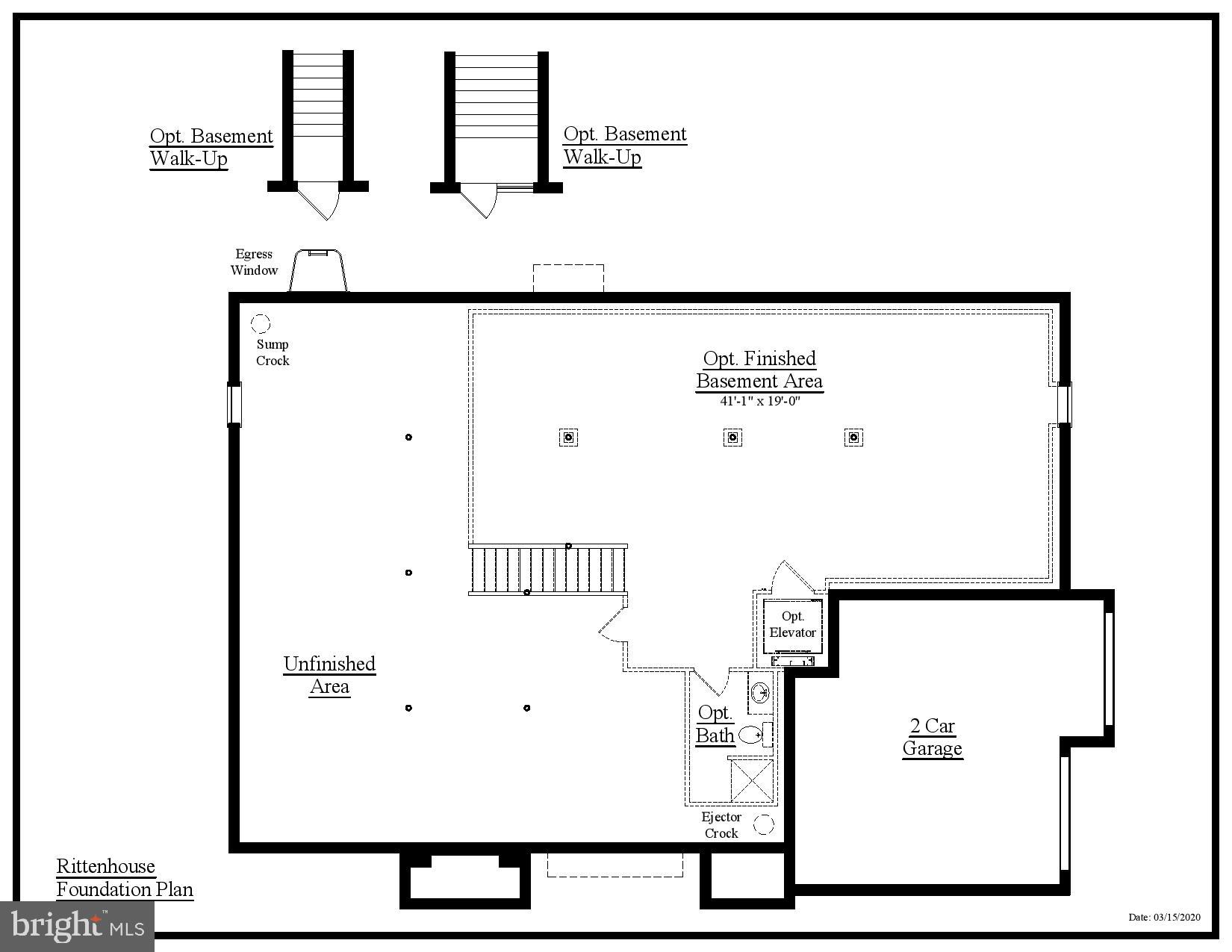 129 Ayshire Drive, Unit RITTENHOUSE Middletown, DE 19709 - Photo 8 of 8 a picture of a floor plan