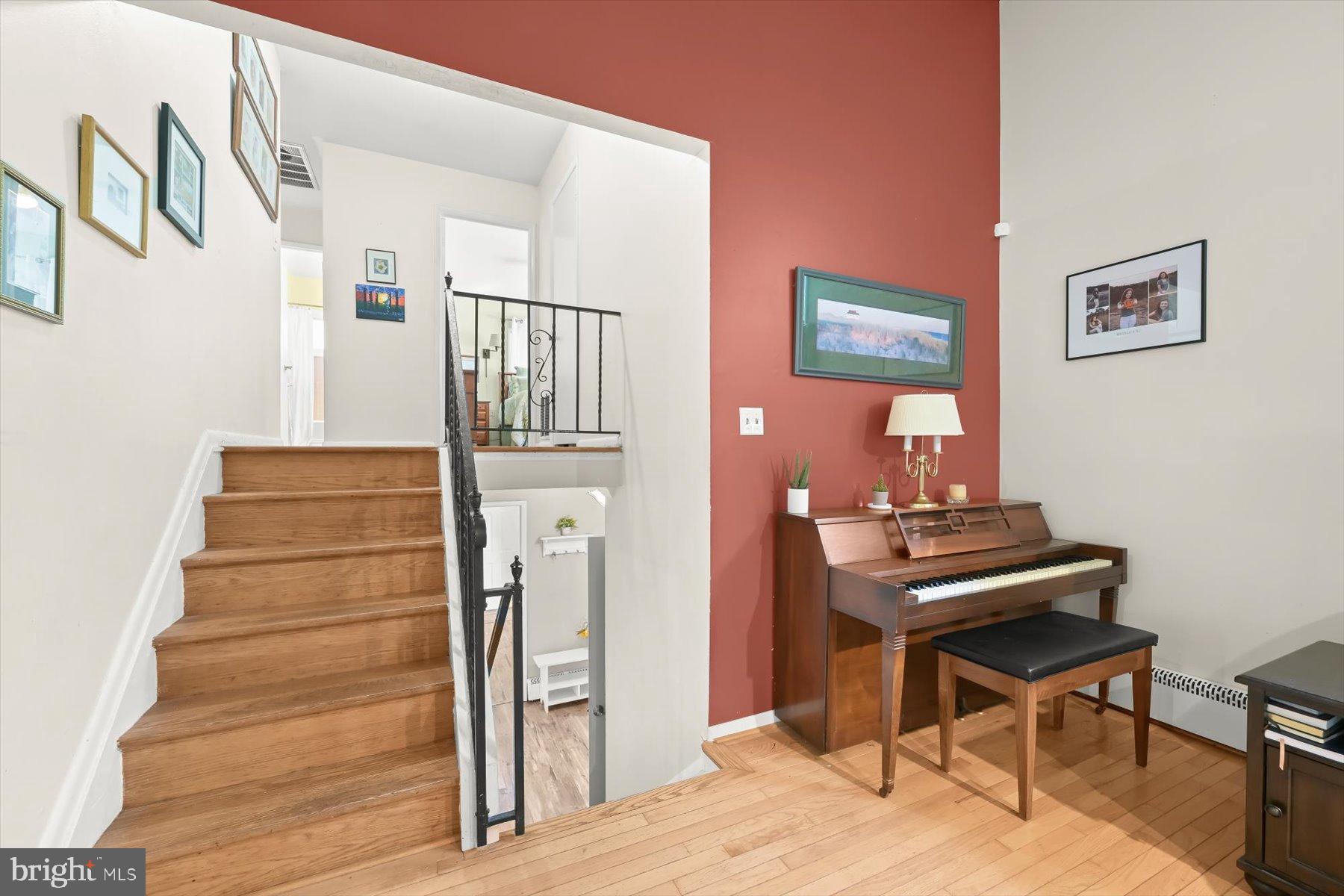 9233 Spring Valley Road Ellicott City, MD 21043 - Photo 15 of 45 a view of a hallway with seating area