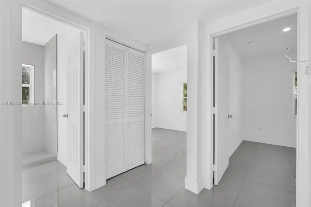 a view of a livingroom with a elevator
