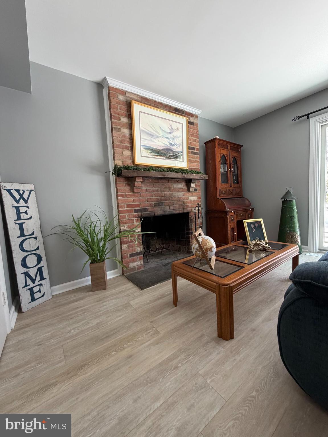 18812 Jade Court Gaithersburg, MD 20879 - Photo 11 of 32 a living room with furniture and a fireplace