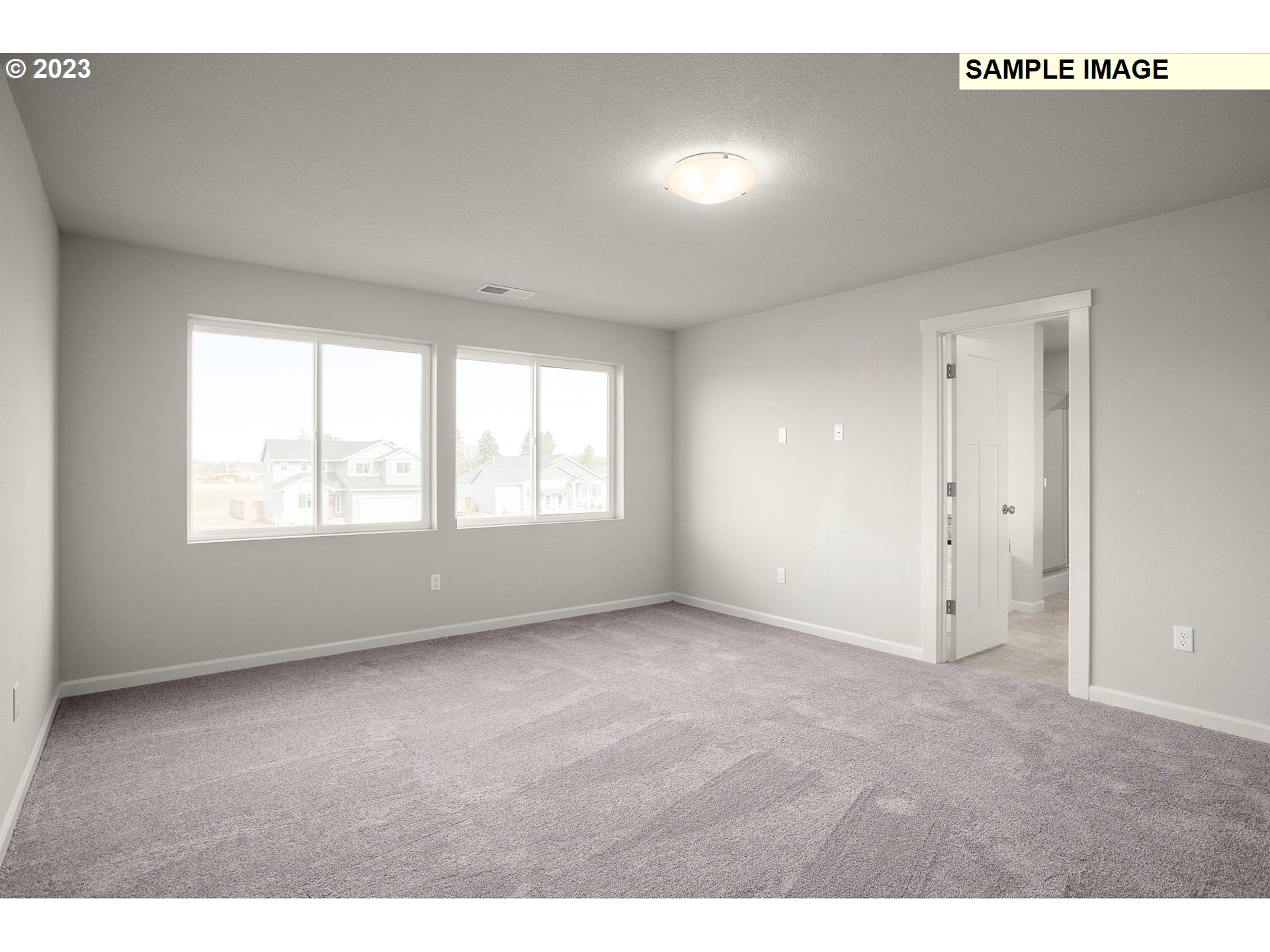2018 Southeast Teal Avenue Gresham, OR 97080 - Photo 11 of 17 a view of an empty room with a window