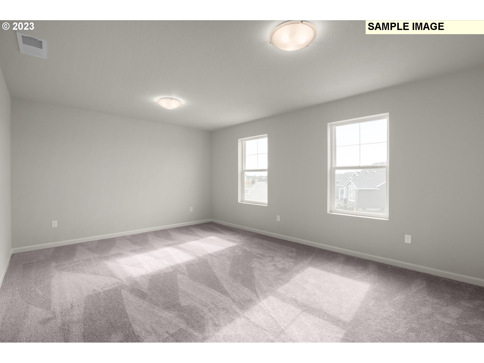 2018 Southeast Teal Avenue Gresham, OR 97080 - Photo 16 of 17 a view of an empty room with a window