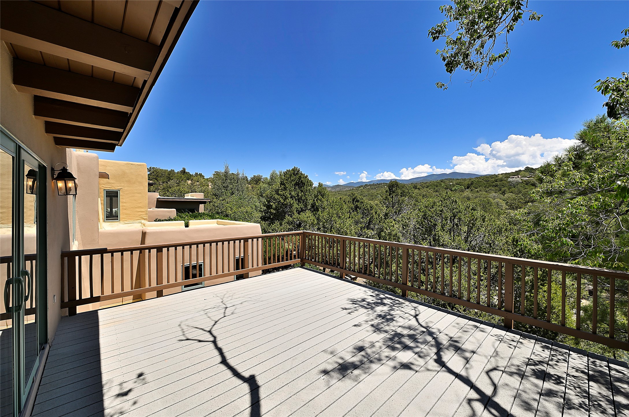 409 Brownell-Howland Road Santa Fe, NM 87501 - Photo 38 of 66 Deck from Guest Suite #1