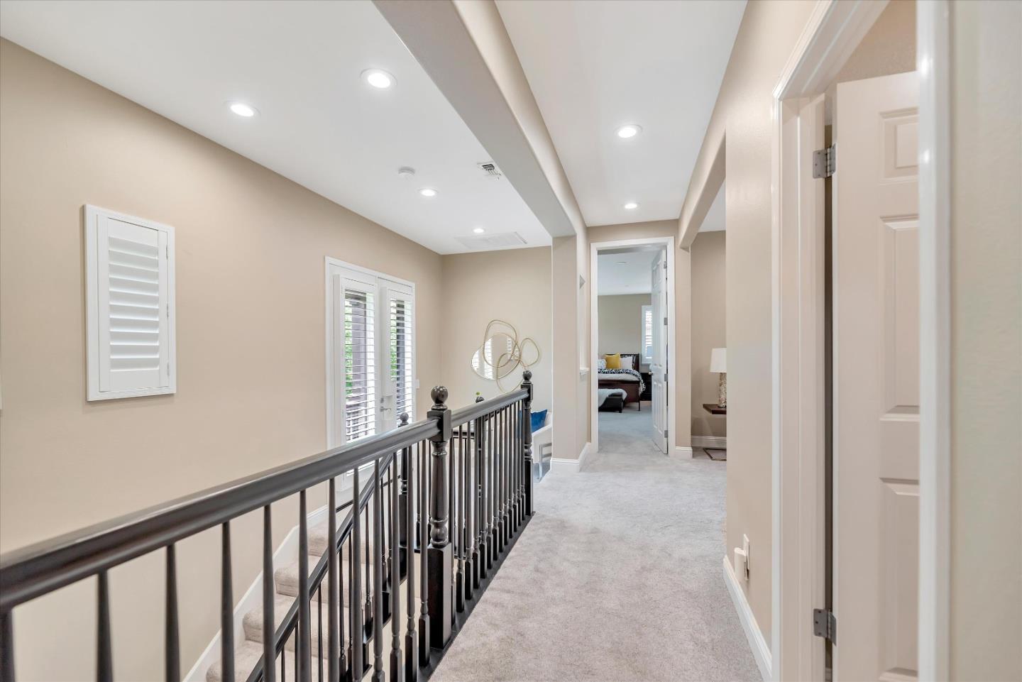 2160 Gullane Way Gilroy, CA 95020 - Photo 22 of 40 a view of a hallway with wooden floor and closet