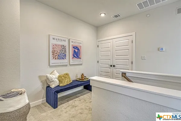 a aerial view of a house with a ocean view