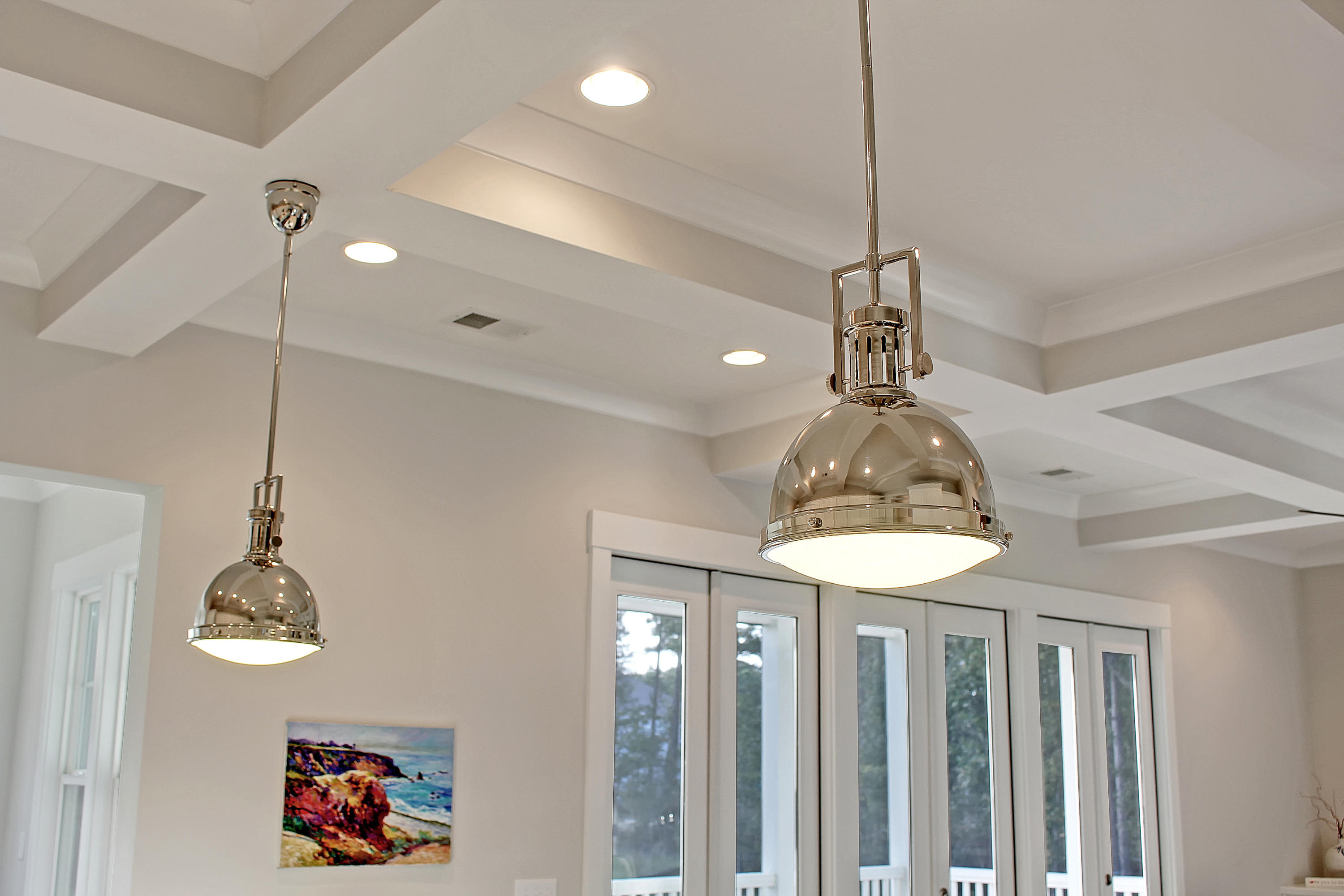 493 Woodspring Road Mount Pleasant, SC 29466 - Photo 8 of 78 Custom Pendant Lights Over Breakfast Bar