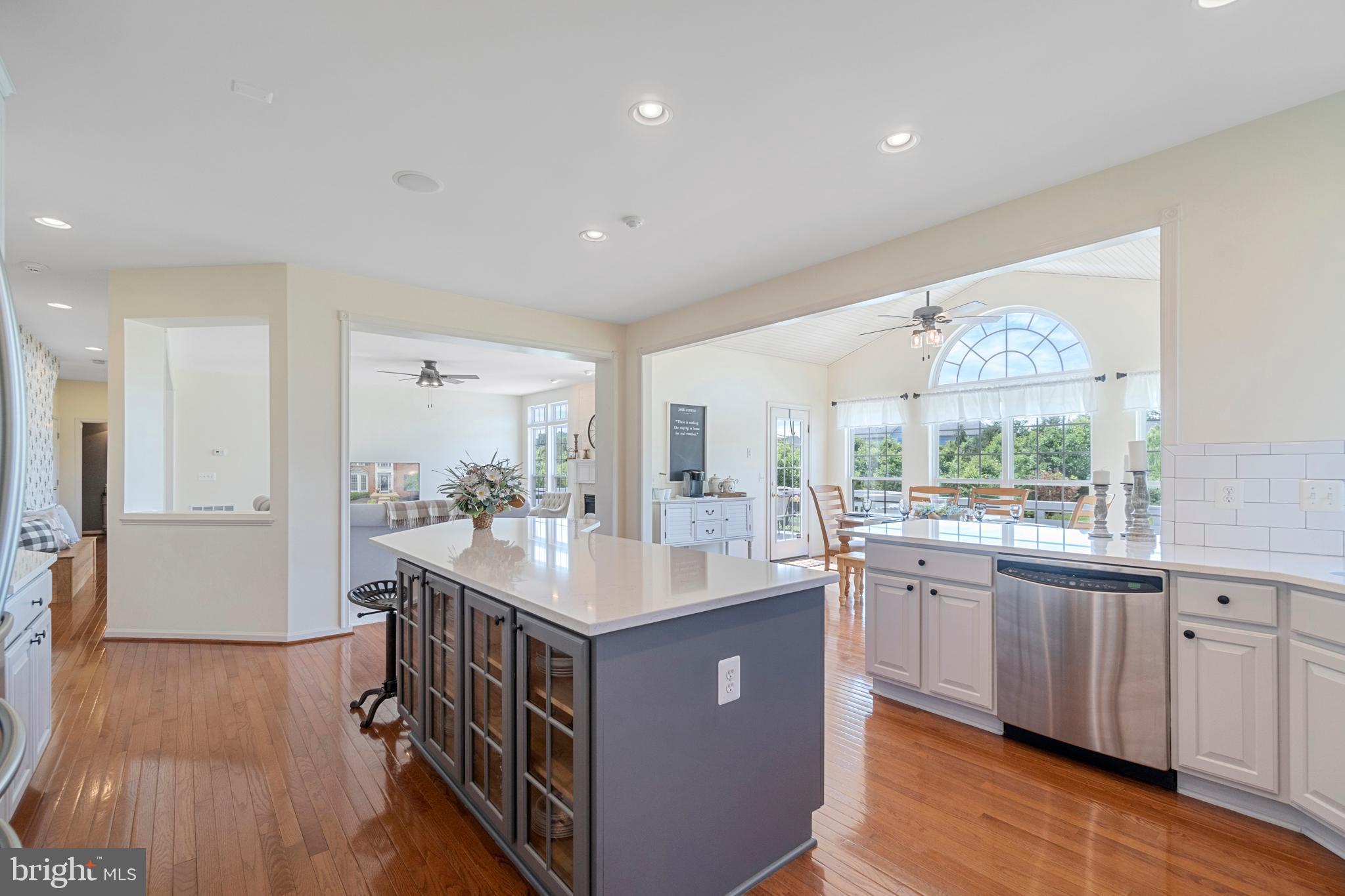 4650 Spring Run Road Warrenton, VA 20187 - Photo 15 of 58 Gourmet Kitchen with Island