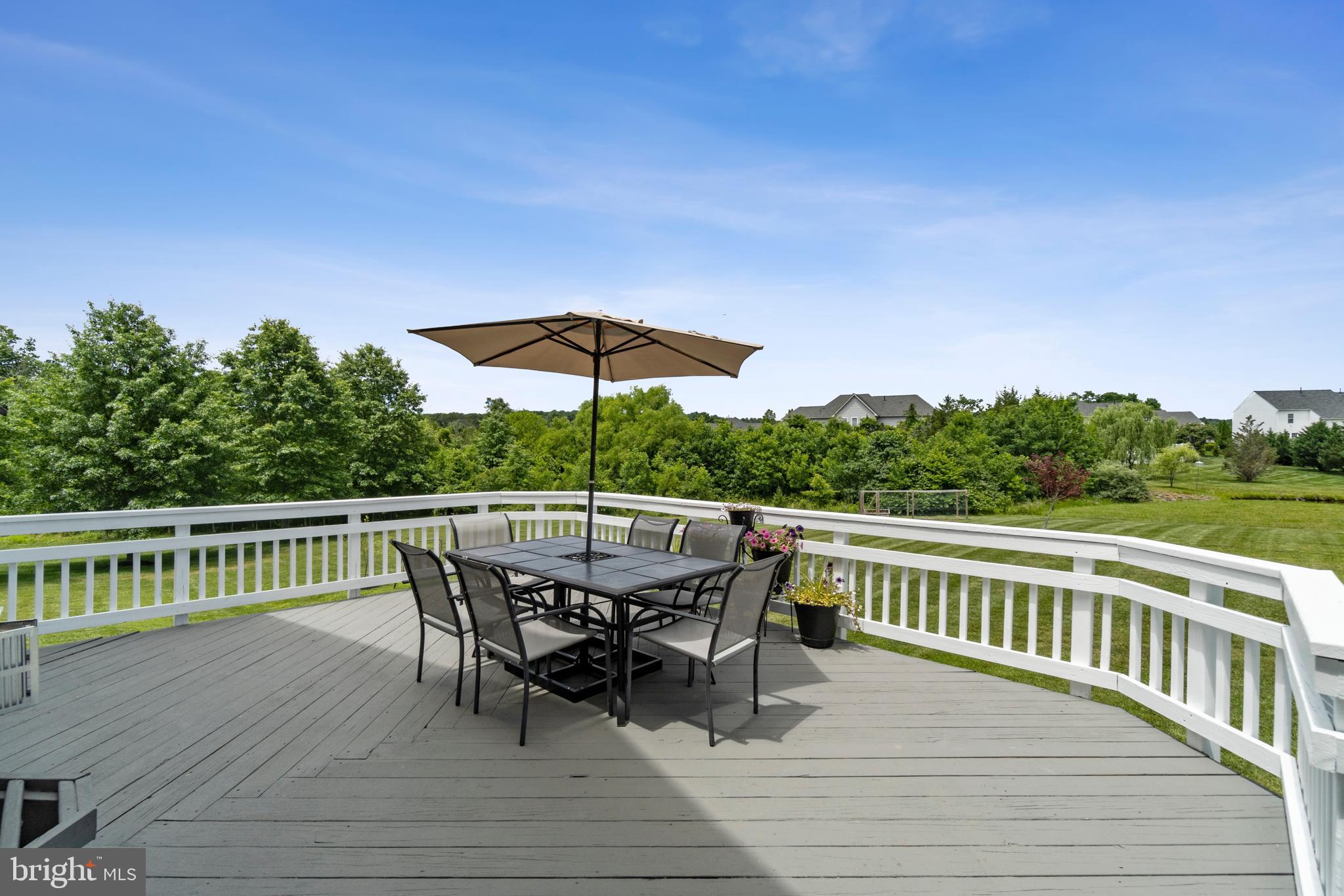 4650 Spring Run Road Warrenton, VA 20187 - Photo 47 of 58 Rear Deck Overlooking Pond