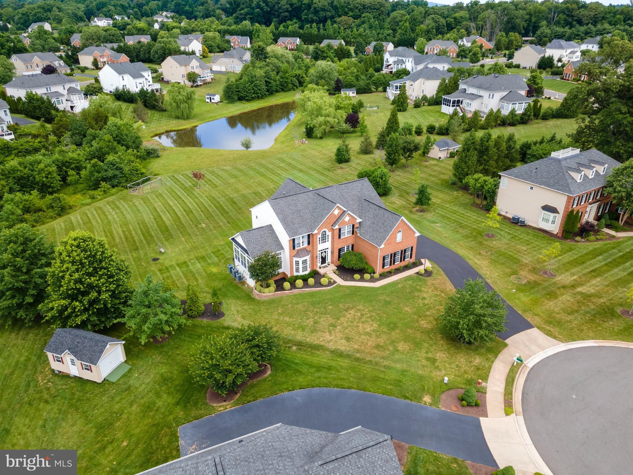 4650 Spring Run Road Warrenton, VA 20187 - Photo 5 of 58 Aerial View
