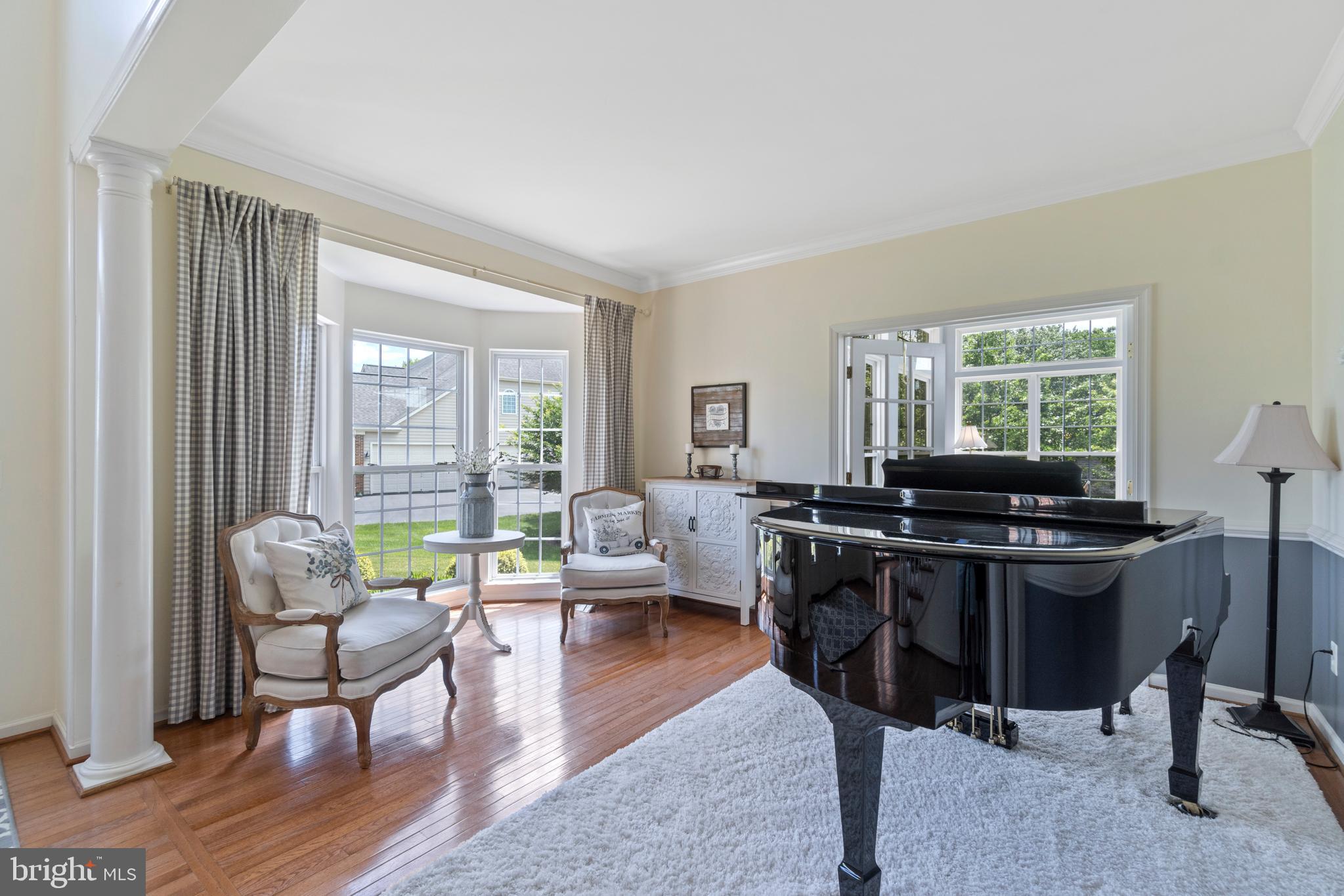 4650 Spring Run Road Warrenton, VA 20187 - Photo 7 of 58 Formal Living Room/Piano Room