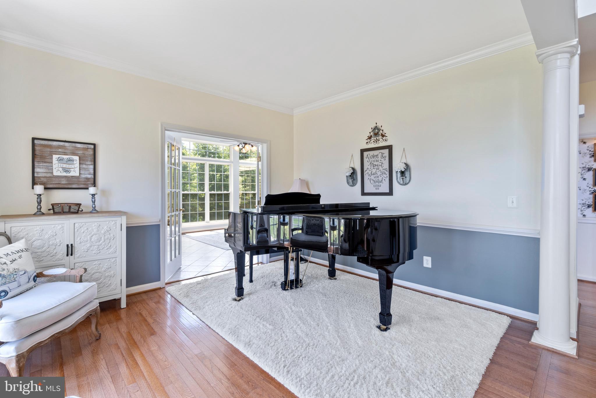 4650 Spring Run Road Warrenton, VA 20187 - Photo 8 of 58 Formal Living Room/Piano Room